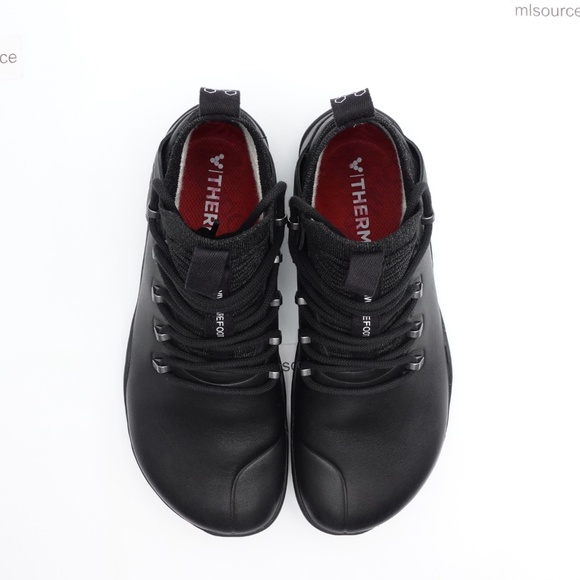 NEW VivoBarefoot Men's Magna Leather FG Barefoot Hiking Boots 309086-01 Obsidian - Picture 3 of 13